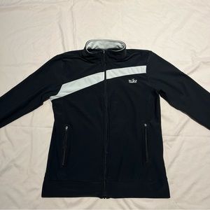 Cursive Nike Zip-Up Sports Jacket